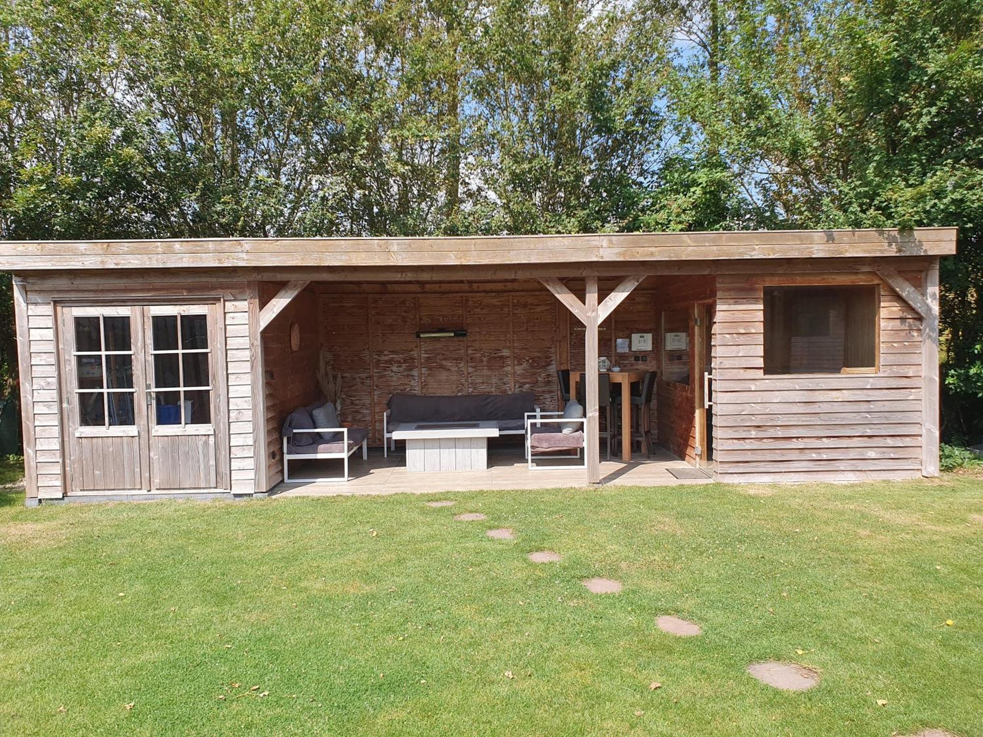 Holiday Cottage With Sauna In Zeeland Stavenisse Bagian luar foto